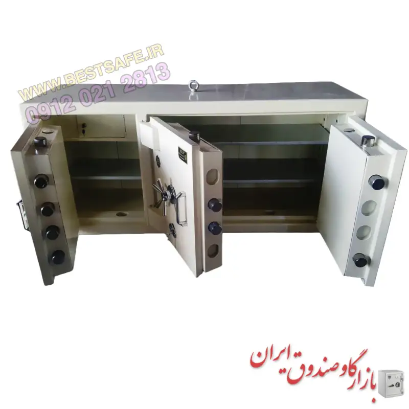 گاوصندوق زیرویترینی طلافروشی ایمن صنعت 1800BS